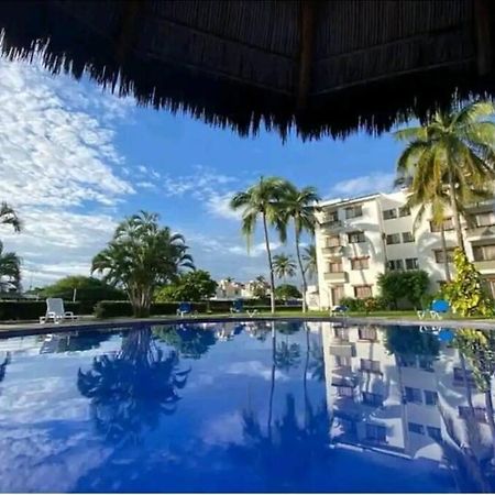 Magnifico Departamento, Cocina Equipada, 2 Recamaras 2 Banos , Hasta 6 Personas, 3 Albercas, Playa A 50 Mts Wifi, Aire Acondicionado Apartman Manzanillo Kültér fotó
